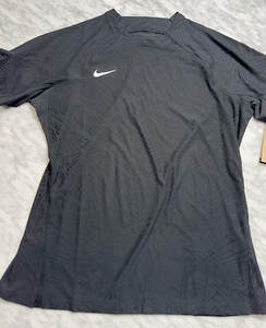 Nike Vapor IV Soccer Jersey Women's Medium Black Dri Fit ADV Short Sleeve DR0674