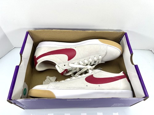 NIKE SB ZOOM BLAZER LOW GT GRANT TAYLOR VELA CARDINAL ROJO BLANCO 704939 105 talla 13 - Imagen 11 de 12