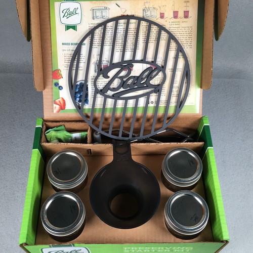 Ball Einkochen Starterset zum Einmachen 9-teiliges Set All in One Lösung mit Gläsern - Bild 6 von 13