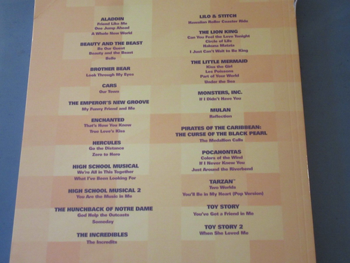 Kids Songbook Lot Disney Mega Hit Movies, Roy Clark Christmas, Kids Songs #62 - Picture 3 of 15