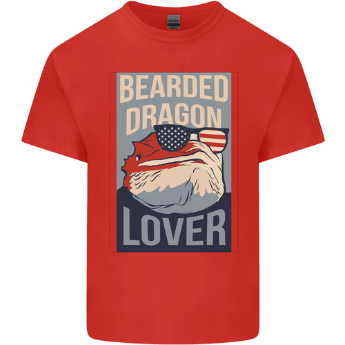 Camiseta Prenda para Hombre Bearded Dragon Lover USA America Algodón - Imagen 4 de 86