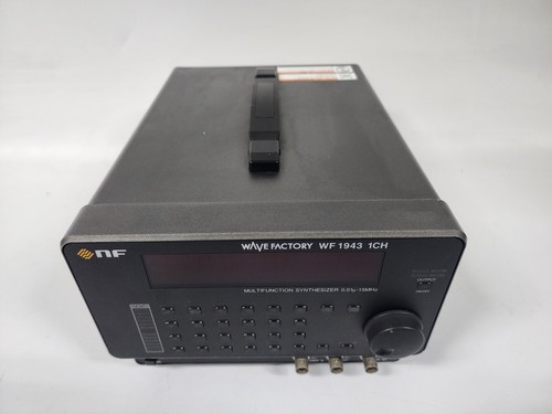 NF Wave Factory WF 1943 Multifunction Synthesizer, 0.01 uHz - 15 MHz - Picture 13 of 20