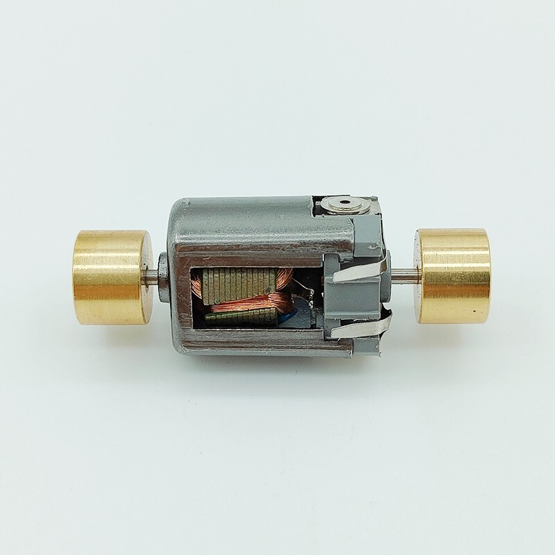Dual Brass Flywheel HO Scale Model Train Motor DC 12V24V High Speed