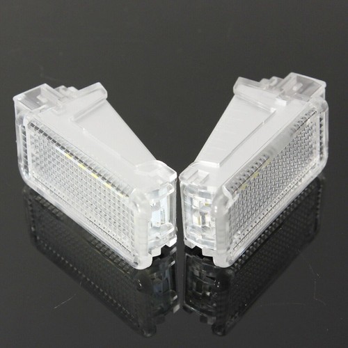 2x for Audi A3 A4 S4 Q5 Q7 LED Courtesy Door Trunk Boot Footwell Luggage Light - Picture 3 of 7