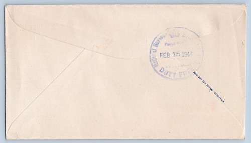 The Workbasket Kansas City Missouri 1947 Advertising Cover Scott 803 Precancels - Picture 2 of 2