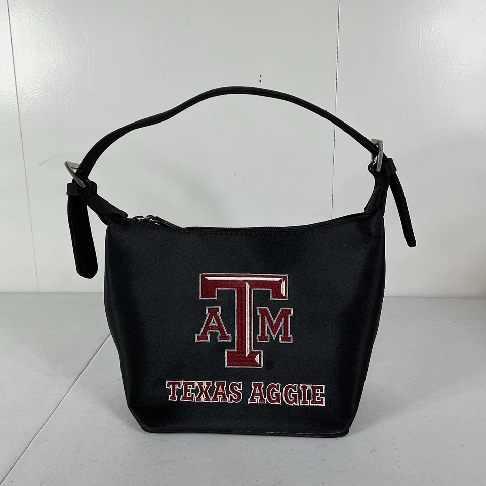 Texas A&M AM Aggies Espalda Mini Bolso de Hombro Cartera Vintage Años 90 Sandol Foto 4 de 4