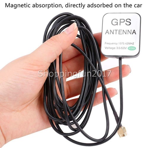GPS Antenna SMA Plug Active Aerial External Active Antenna Cable Length- 3 Meter - Picture 6 of 7