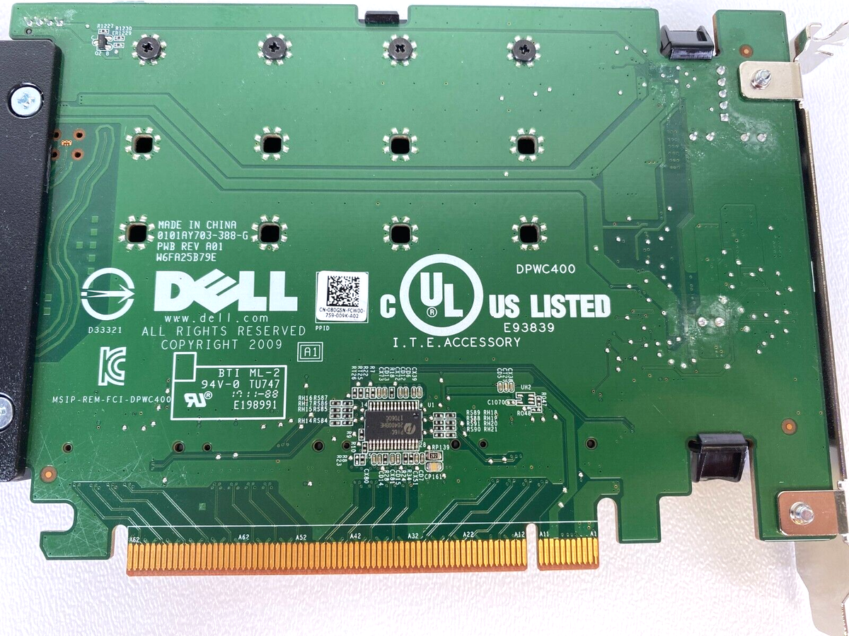 DELL 06N9RH NVMe M.2 PCI-Eカード（Zoom Card） DELL 06N9RH NVMe M.2 PCI-Eカード（Zoom Card）