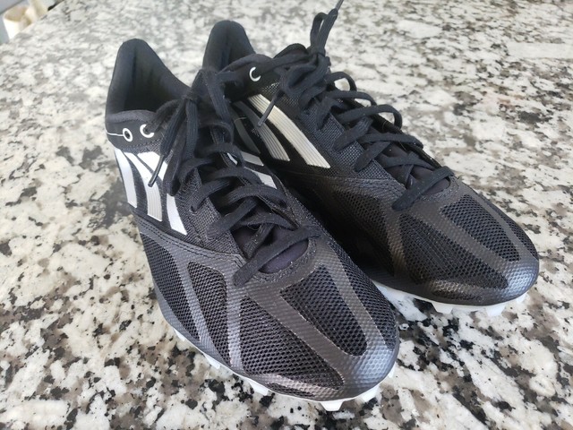 silver track shoes