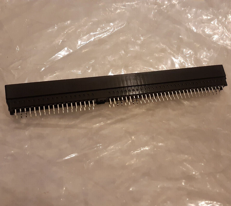 New 16 Bit ISA Slot Edge Connector 62 Pin XT + 36 Pin AT = 98 Pin Solder - Image 3 of 4