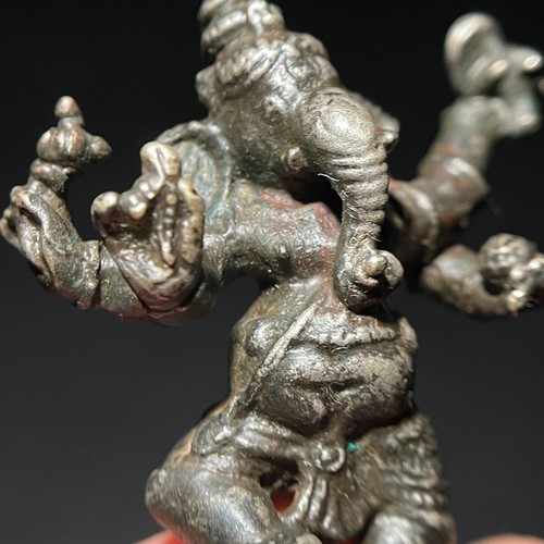 Rare Chinese Silver Ganesa Elephant Immortal Buddha Ming dynasty (1368-1644) - Picture 11 of 11