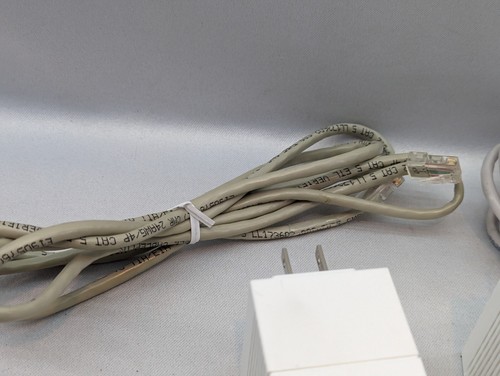 🔥Works🔥 2 x TP-LINK AV600 GIGABIT POWERLINE ADAPTER TL-PA6010 + Cables (C3) - 第 2/8 張圖片