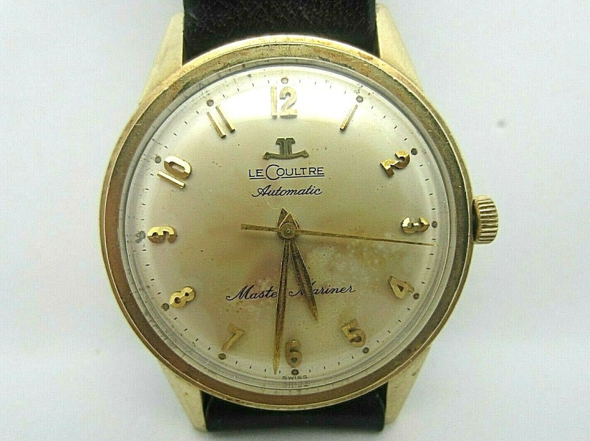 Z45 LE COULTRE Master Mariner メンズ腕時計 希少 Vintage Le Coultre Master Mariner Automatic 1200 Watch Mens Rare