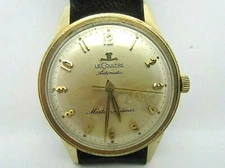 Vintage Le Coultre Master Mariner Automatic 1200 Watch Mens Rare