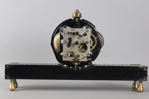 Steampunk Watch USSR Desk Clock Mechanical Skeleton Alarm Handmade Cyberpunk - Picture 8 of 9