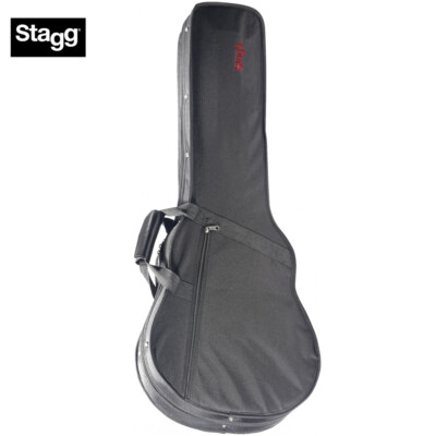 Nueva Guitarra Eléctrica Stagg HGB2-LP Lp Estilo Guitarra De Nylon Estuche  Suave Gig Bag Negro | eBay