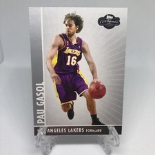 2008-09 Topps Co-Signers NBA Basketball #16 Pau Gasol Los Angeles Lakers