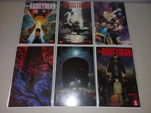 The Boogyman #1-6 (Ablaze Full Series with Incentive Variants) 2022, Salvia
