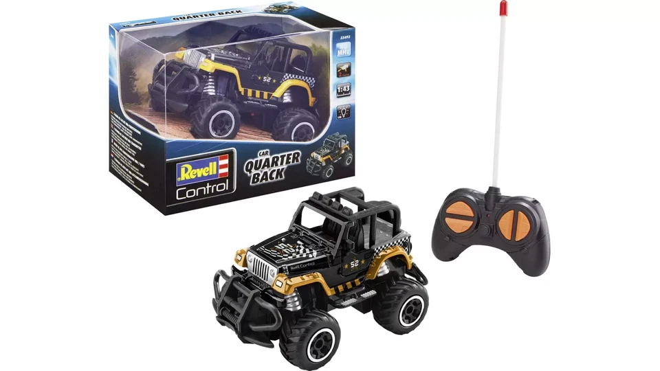 40 MHz Revell Jeep Wrangler Quarter Back 1:43 RC Car Ages 6+ 40mhz NEW NIB - Image 3 of 4