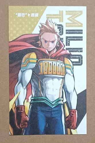 My Hero Academia Exhibition DRAWING SMASH Business Card Mirio Togata - Picture 1 of 2