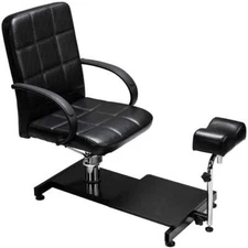 OmySalon PC-B Foot Massage Pedicure Unit with Height Adjustable Hydraulic Chair