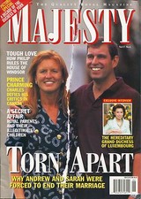 SARAH FERGUSON PRINCE ANDREW UK Majesty Magazine Vol 17 No 6 June 1996 ~~ C-2-2