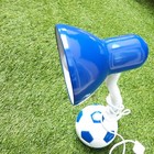 Retro Style Football Desk Lamp Flexible Blue and White with Bulb VGC