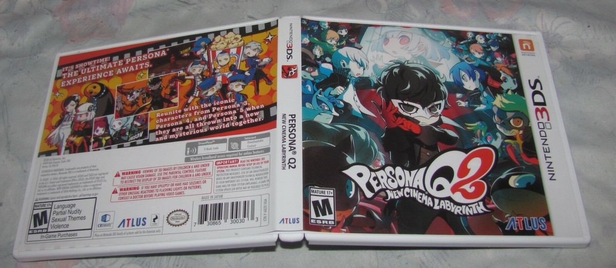 Persona Q2: New Cinema Labyrinth for Nintendo 3DS w/ Buttons