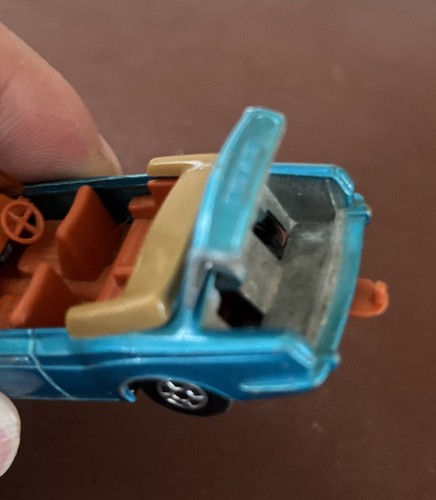 Vintage Matchbox Lesney Superfast Rolls Royce Silver Shadow Coupe Blue No 69 - Picture 5 of 8