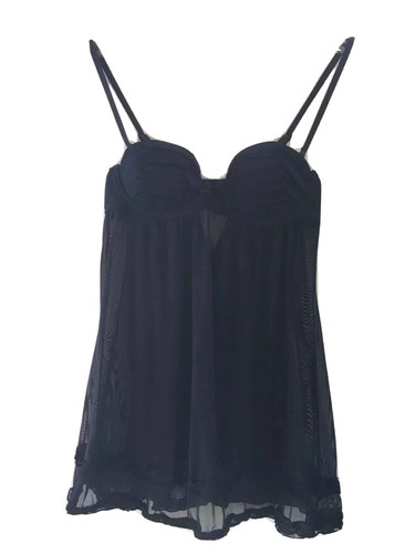 Sophie & Me schwarze transparente Dessous Größe Small - Bild 1 von 8