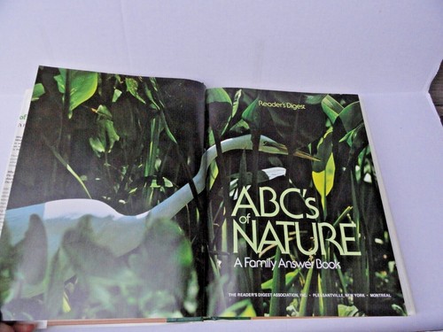 ABC's of Nature A Family Answer Book Reader's Digest Editors 1984 Hardcover - Picture 7 of 11