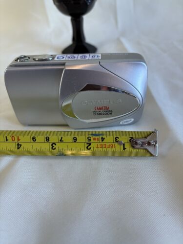 Olympus CAMEDIA D-580 Zoom 4.0MP Digital Camera - Silver Tested Works Great ๐ - Picture 12 of 13