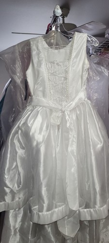 First Communion Dress for Girls Sz 14 Holy 1st Communion Dress White NWT - Picture 11 of 13