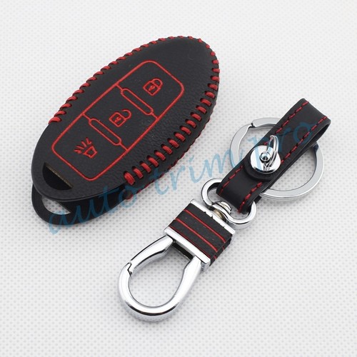 Smart Key Chain Holder Case For Nissan Qashqai March Versa Rogue X-Trail Murano - Picture 1 of 6
