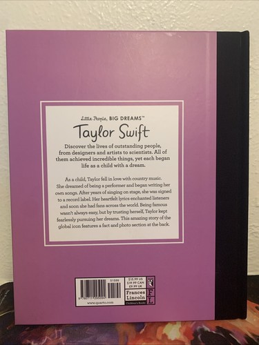 Taylor Swift Hardcover Book (Little People, BIG DREAMS) - Swifty Swifties - Imagen 6 de 7