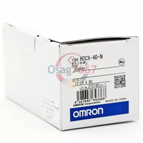 ONE NEW OMRON H7CX-AD-N 12-24VDC Digital Counter