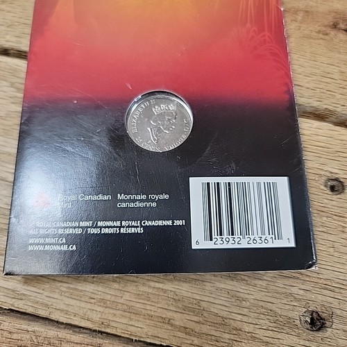 2001 25-cents Canada "Canada Day Spirit" Colorized Coin - Picture 7 of 7
