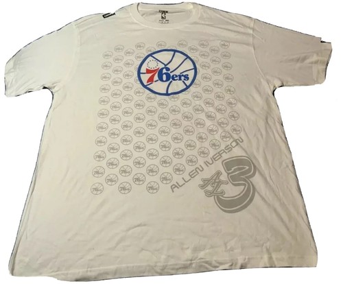 Allen Iverson NBA Philadelphia 76ers Shirt Jersey Size:XL