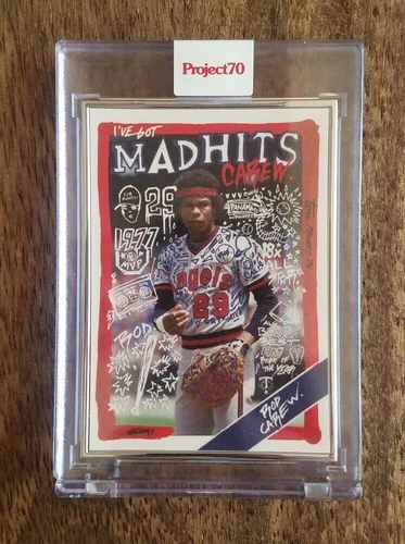 Topps Project 70 Rod Carew Gregory Siff Artist Proof 34/51