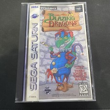 Saturn - Blazing Dragons Sega Saturn Complete + Reg Card CIB