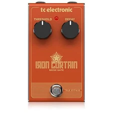 TC Electronic IRON CURTAIN NOISE GATE Ultra Fast and Efficient Noise Gat
