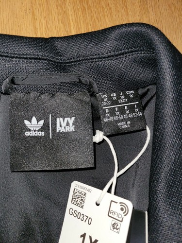 Adidas X Ivy Park Crop Suit Jacket Black/Mesa Beyonce GS0370 Choose Size - Picture 7 of 14