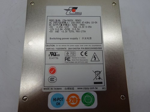 Emacs C2W-5620V 24Pin Netzteil Modul 2x 620W #SRX2 - Bild 3 von 5