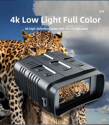 4K 1080P Night Vision Goggles Binoculars Infrared Thermal Binoculars LCD Screen - Picture 9 of 20