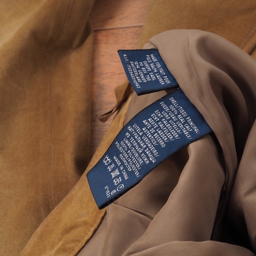 Ralph Lauren Mujer Bota Vaquera Gamuza Cuero Pantalones Talla 26 27 28 - Imagen 6 de 6