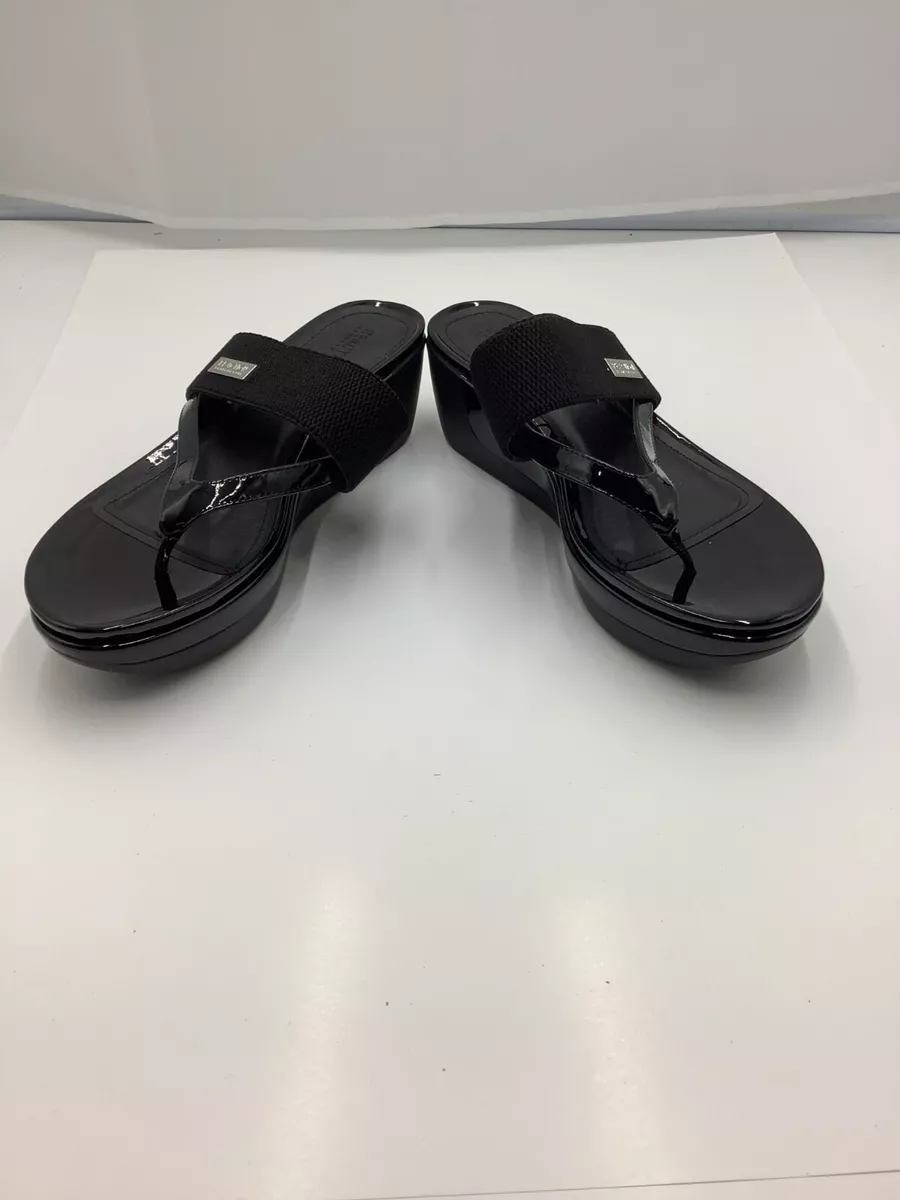 Sz 9.5 New Kenneth Cole REACTION Womens Pepea Cross Platform Wedge