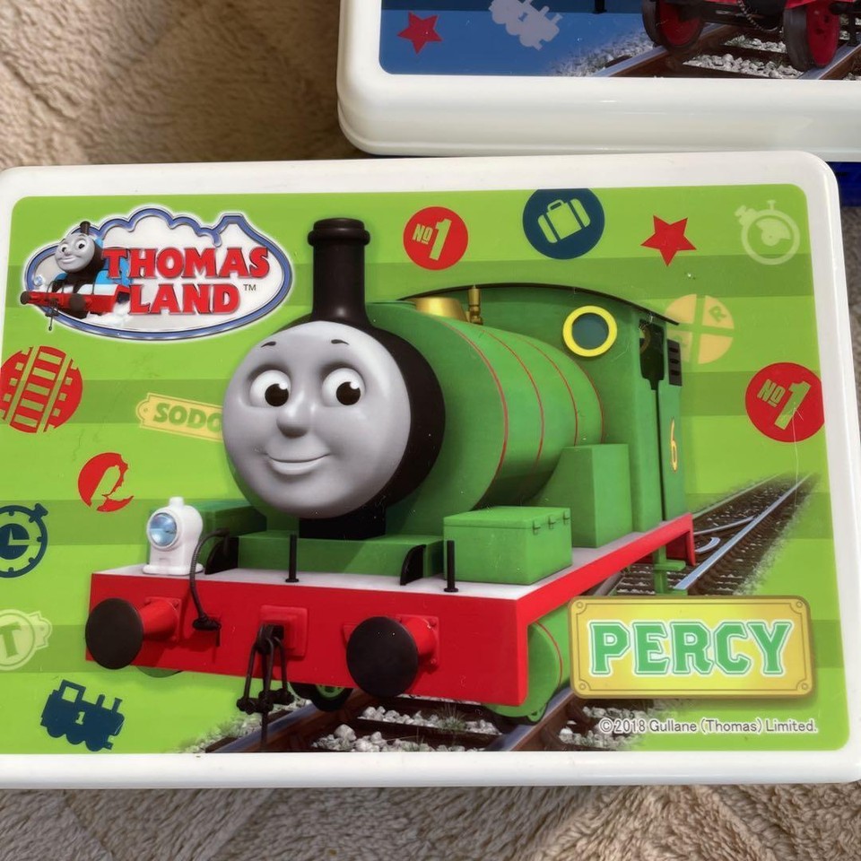 Thomas Land Limited Edition Folding Lunch Box from japan Rare F/S Good