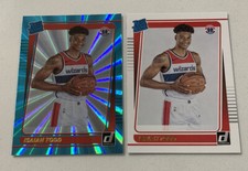 Isaiah Todd  2021-22 Donruss Holo Teal Laser & Base RC Washington Wizards #237