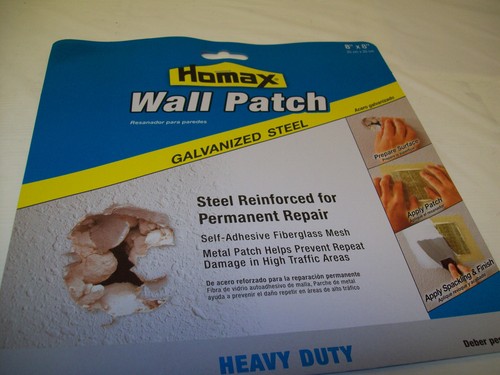 HOMAX VERZINKTER STAHL SCHWERLAST WAND PATCH 8" X 8" - Bild 3 von 4