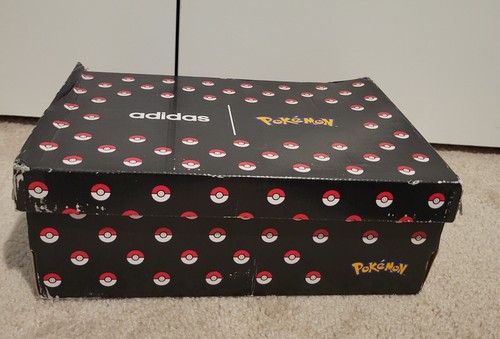 Adidas Advantage x Pokemon Cloud White Men's 10.5 Pikachu Lightning NWT and Box - Picture 15 of 18